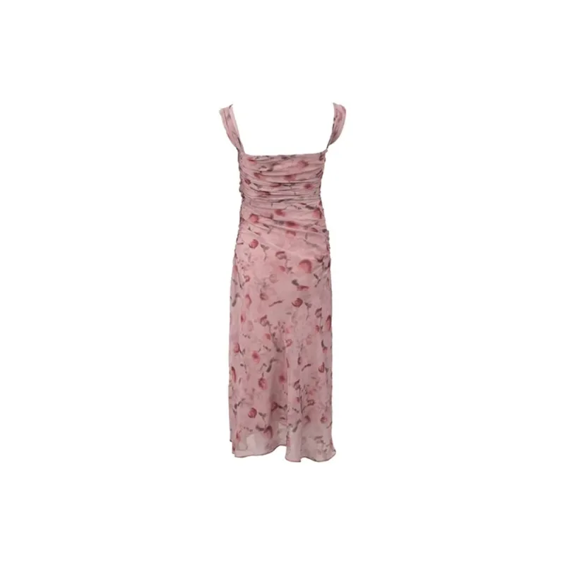 JOSR Slip Dresses Women's Pink-1