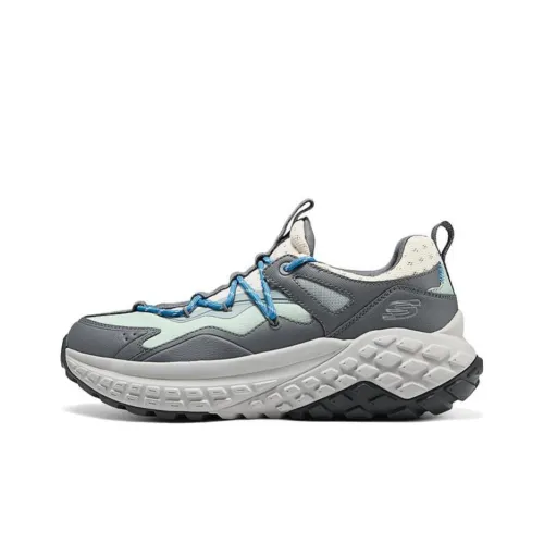 Skechers Sport Running Shoes Men Low-Top Charcoal/Gray