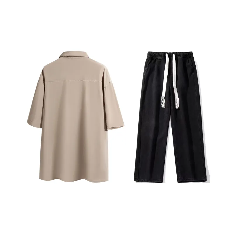 Airwalk Shirt Matching Set Unisex-17