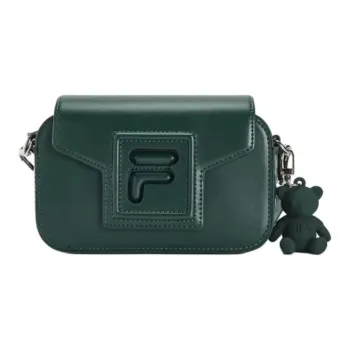 FILA Synthetic Leather Crossbody Bag Extra Small Women's Jungle Green