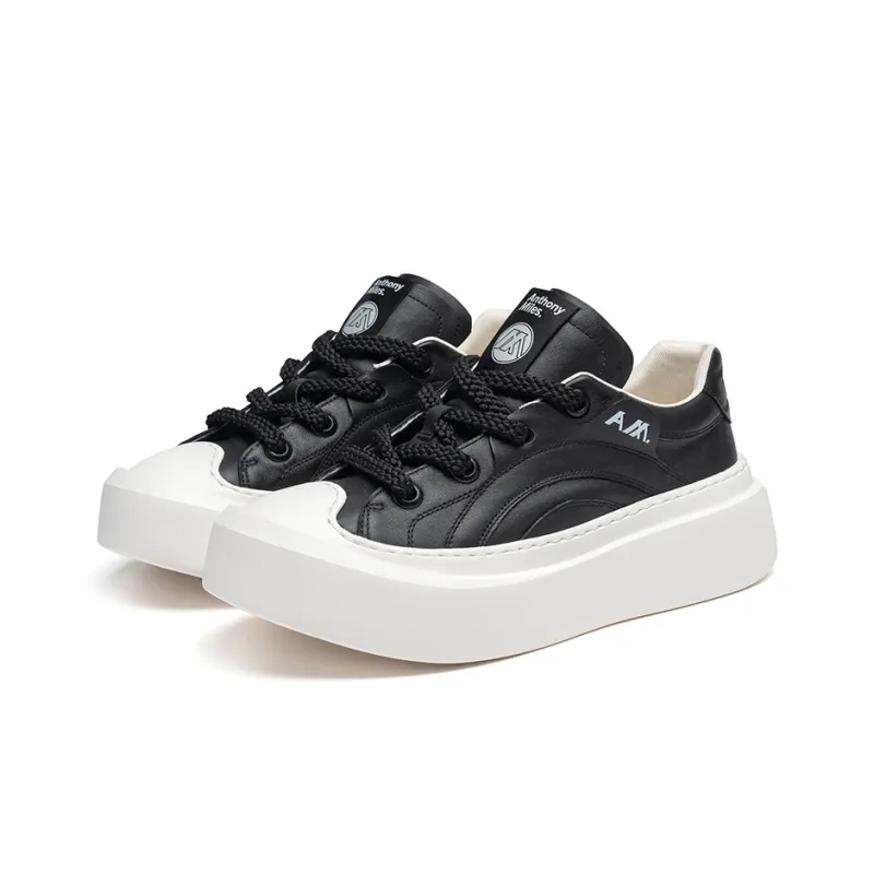 Anthony Miles Anti-Slip And Wear-Resistant Height Increasing Low-Top Skateboard Shoes Men's-2