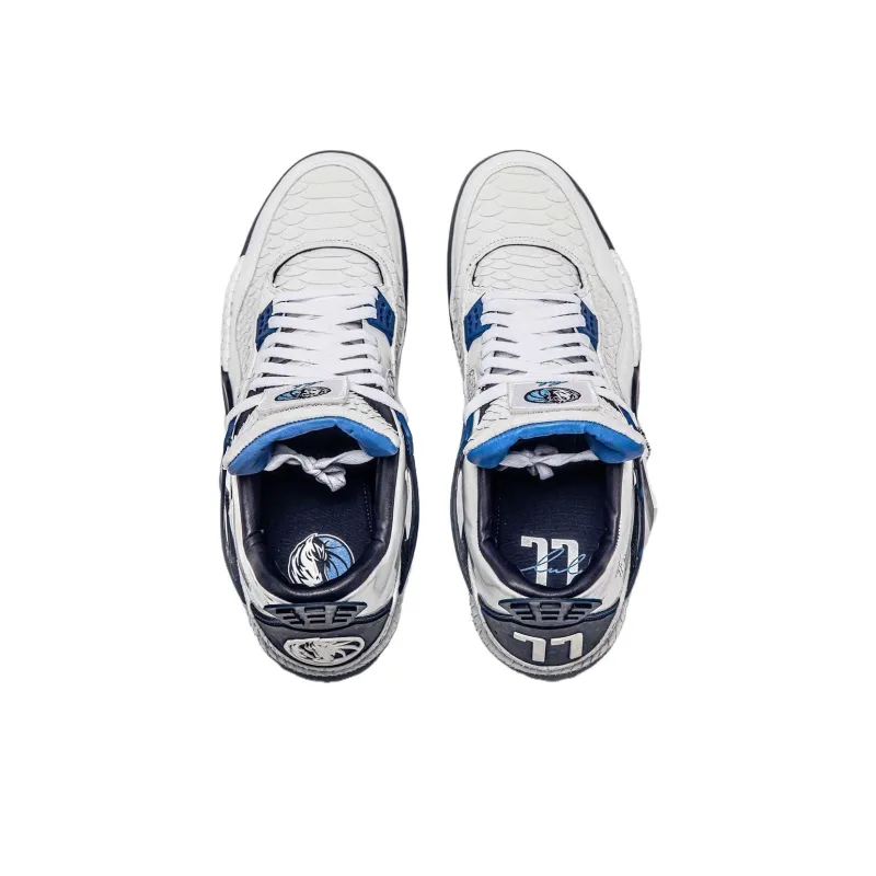 Jordan Air Jordan 4 Non-slip Wear-resistant Shock Absorption Low-Top Vintage Basketball Shoes Unisex White-1