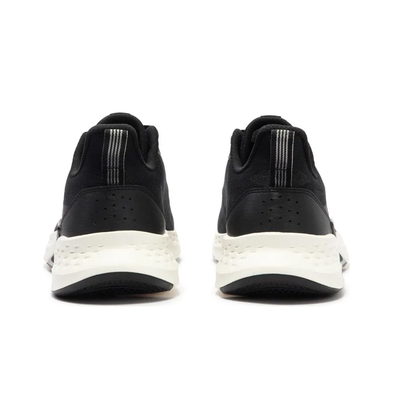 361° Cushioning, Abrasion Resistant, Breathable, Lightweight Low Top Casual Running Shoes Men's Black White-4