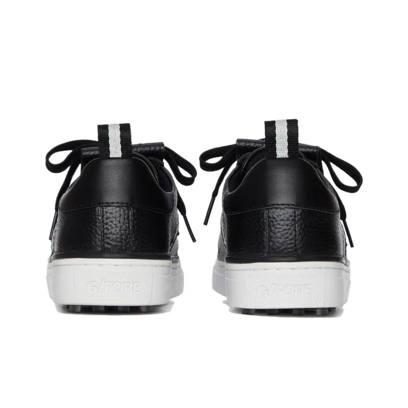 GFORE Low Top Golf Shoes Women's Black White-4