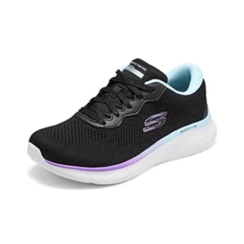 Skechers Sport Slip Resistant, Abrasion Resistant, Breathable Low Top Casual Running Shoes Women's Black-2