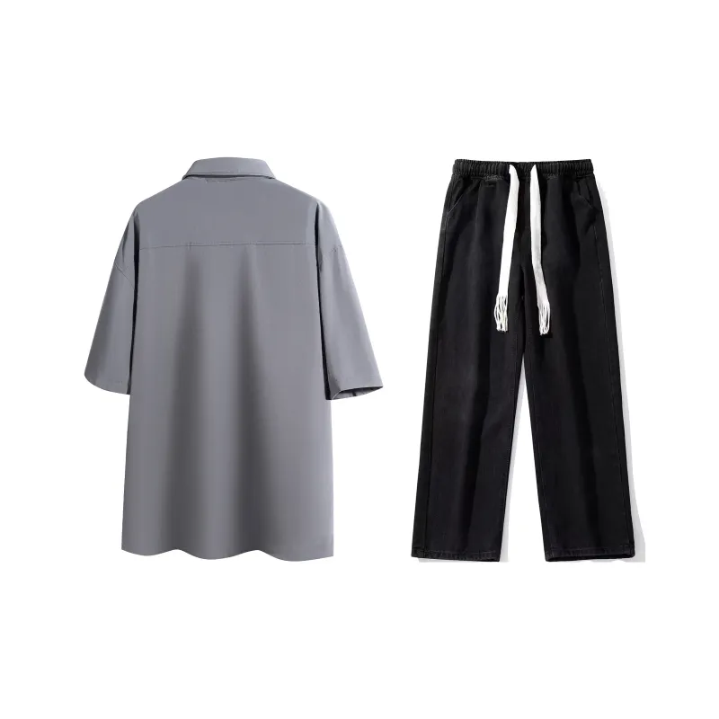 Airwalk Shirt Matching Set Unisex-8