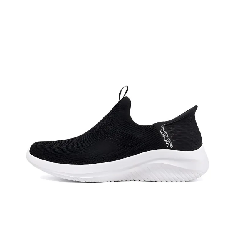Skechers Ultra Flex 3.0 Slip Resistant Breathable Low Top Casual Shoes Women's Black-0