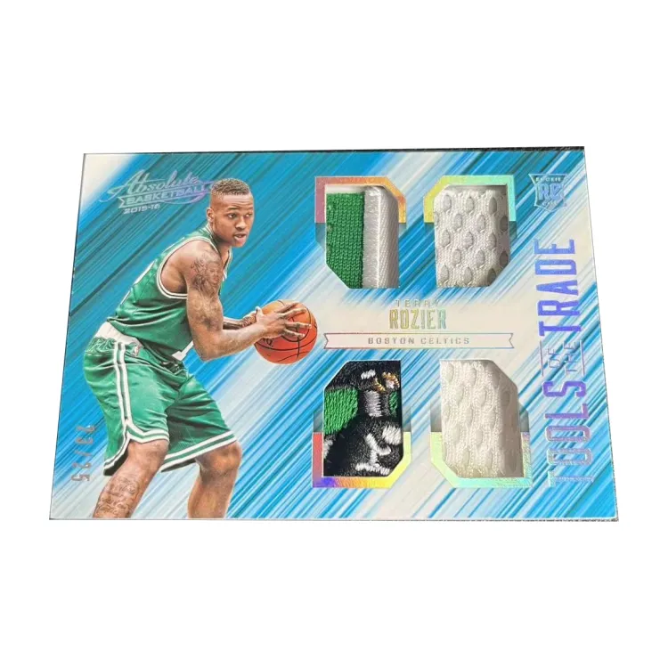 PANINI Rozier Celtics 15 16 ABS25 Rising Stars Four Window PATCH Jersey Material Sports Cards 1 Pc-0
