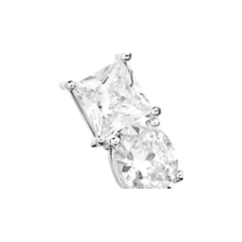 CHIARA FERRAGNI Alloy With Zircon Earrings Women's Silver-1