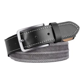 Mulinsen Patchwork Pin Buckle Irregular Luxury Business Belts Men's Width 4cm