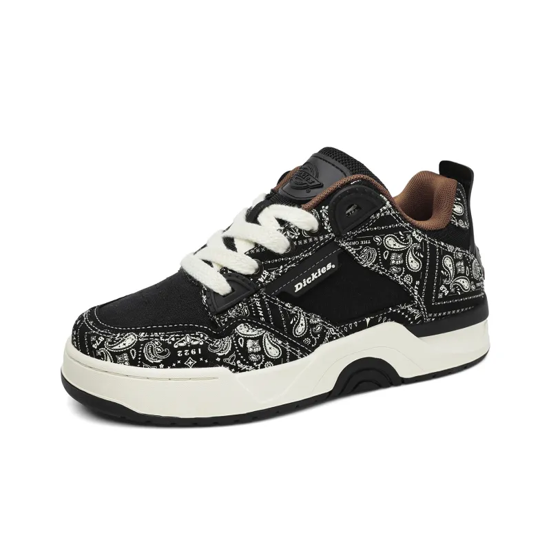 Dickies Low Top Skateboard Shoes Men's Black White-1