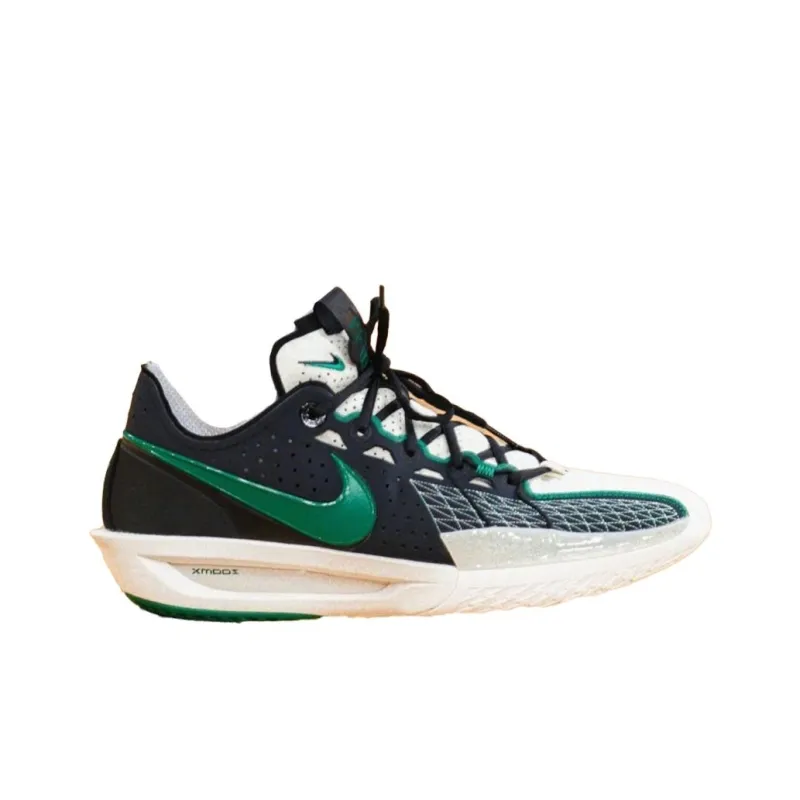 Nike Air Zoom G.T. Cut 3 Cushioning Anti Slip And Wear Resistant Grip Low Top Basketball Shoes Men's Black Green-1