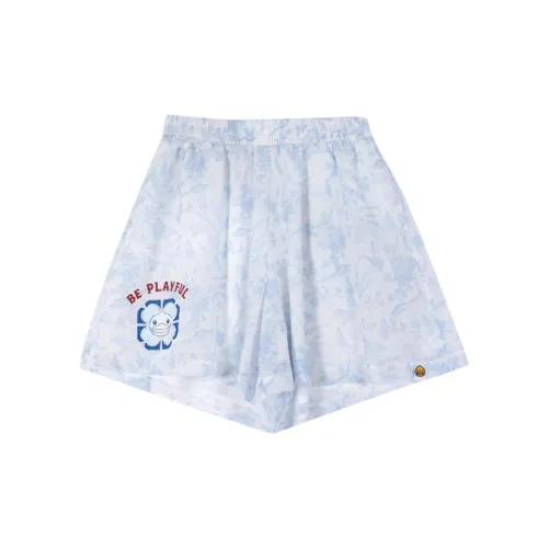 B.Duck Casual Shorts Women's Light Blue