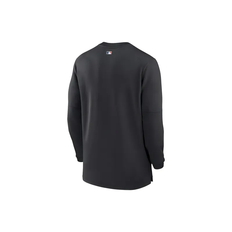 Nike New York Mets Authentic Collection Game Time Men's Nike Dri FIT Mlb 1/2 Zip Long Sleeve Top-1