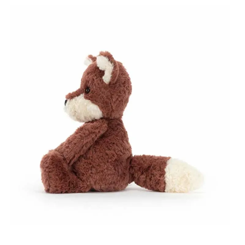 JELLYCAT Forest Animal Collection Fox, Tom Bottaftoft Ginger Yellow Dolls Plush Doll 20cm High-3