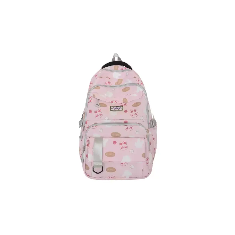 Venerable Brahma Nylon Backpack Regular Women's Black/Pink/Blue/Purple/Green-2
