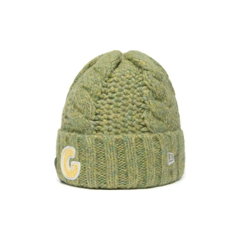 New Era Acrylic Nylon Wool Beanies Unisex Green-1
