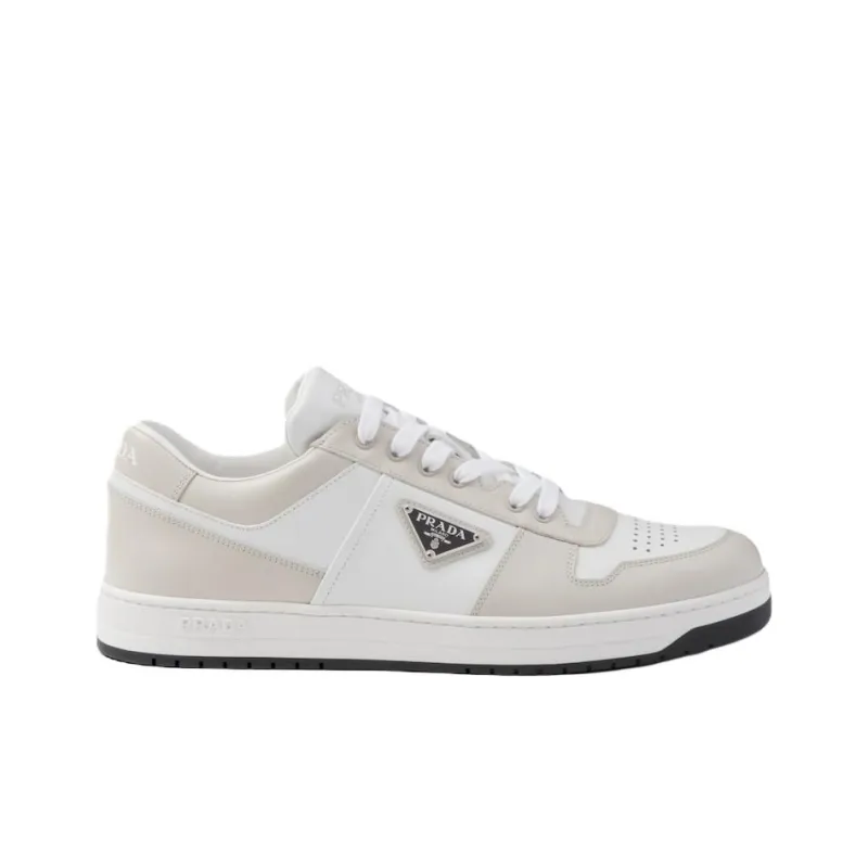 PRADA Prada Downtown Skateboard Shoes Men's Gray White-1