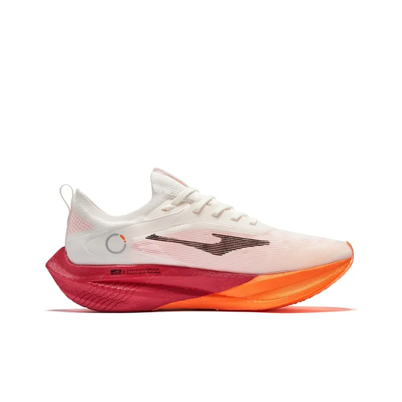 Erke Zhi Jing 2.5 Cushioning, Breathable, And Resilient Design Low Top Marathon Running Shoes Men's Sunset Color Scheme-1