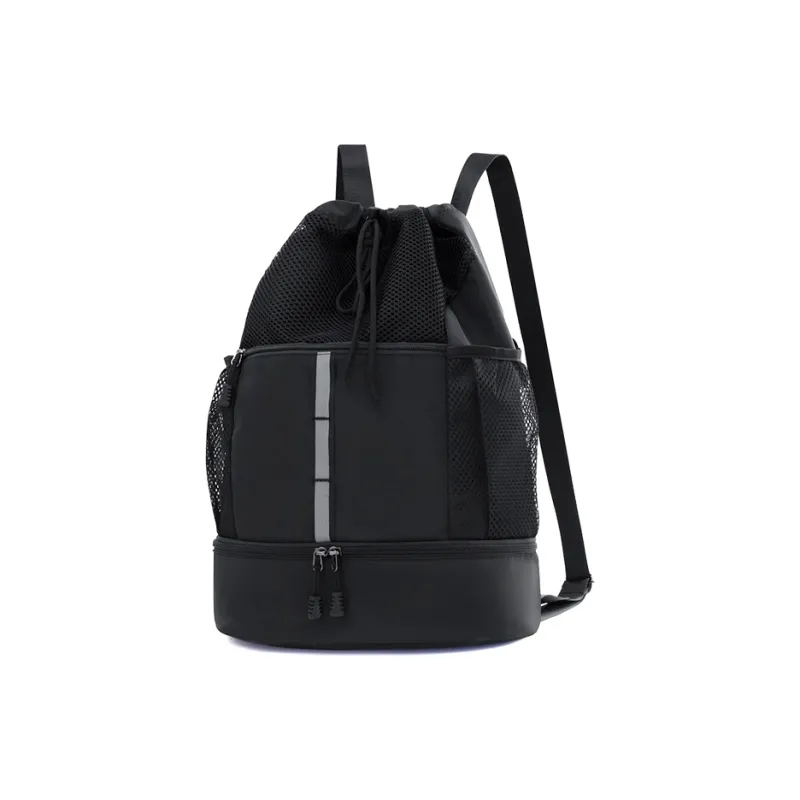GKY Oxford Basketball Bag Backpack Regular Unisex Black/Gray/White-7