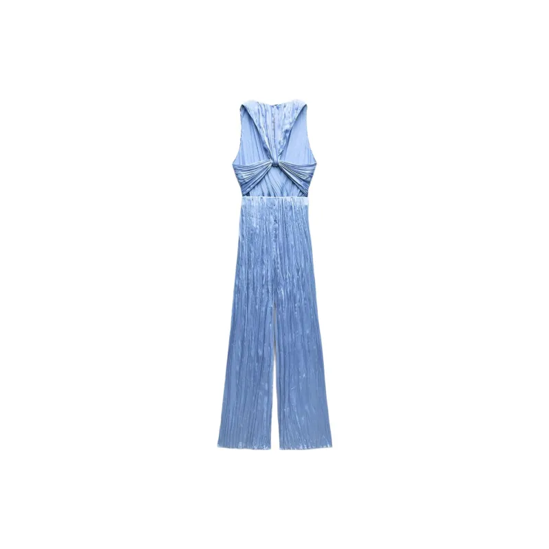 ZARA Jumpsuits Women's Blue-1