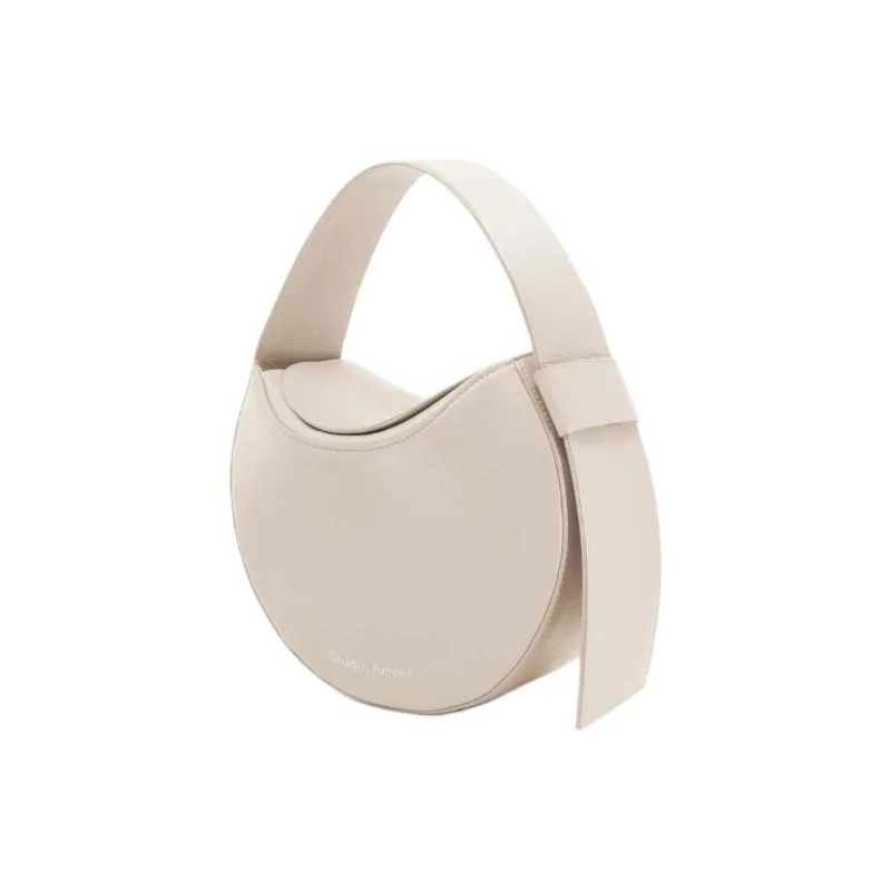 STUDIO AMELIA Sheepskin Handbag, Shoulder Bag, Crossbody Bag Mini Women's Stone Color-1