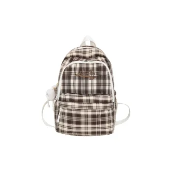 GEERDUN Nylon Backpack Regular Women's Black/Pink/Red/Khaki/Green