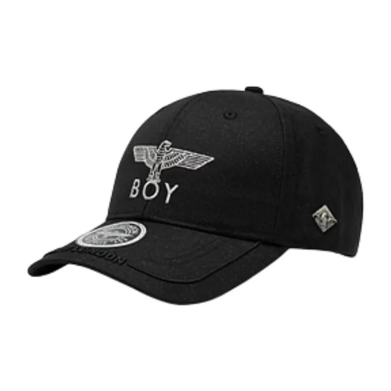 Boy London Polyester Cotton Baseball Caps Unisex Black-0