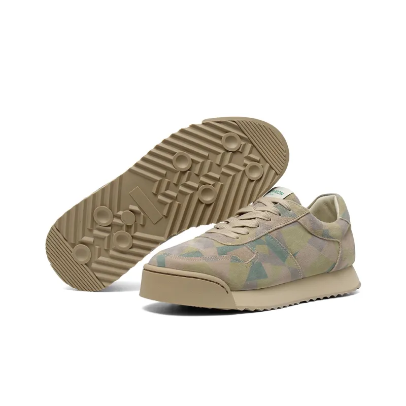 Daying Slip Resistant, Breathable, Lightweight Low Top Casual Shoes Men's Green Camouflage-5