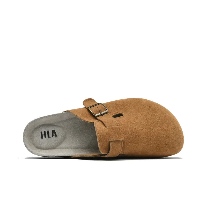 HLA Odor Resistant Abrasion Resistant Slip Resistant Wrap toe Slippers Men's-16