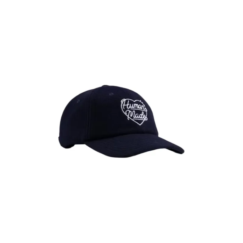 HUMAN MADE Wool Baseball Caps Men's Marine Blue-2