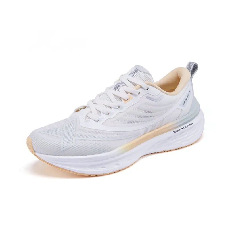 XTEP Five point Speed 2.0 Running Shoes Men Low Top Sail White/Tru Gray-1