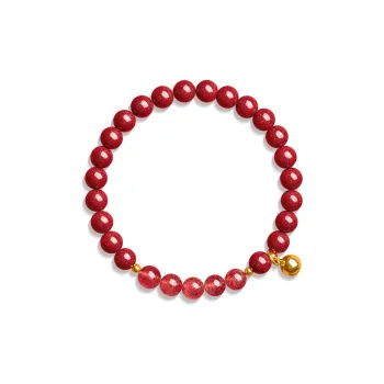 Moon Jewelry Cinnabar Bracelets Women's