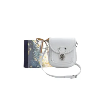 Iman's House Pu Crossbody Bag, Shoulder Bag Regular Women's White/Ecru/Silver/Gold/Black