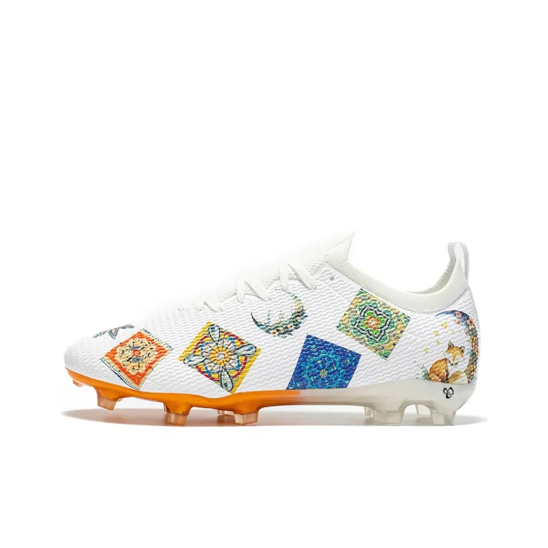 CariteSport Soccer Shoes Unisex Low Top White, Pink-3