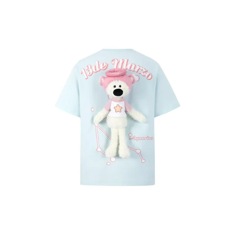 13 DEMARZO T Shirt Unisex Light Green-1