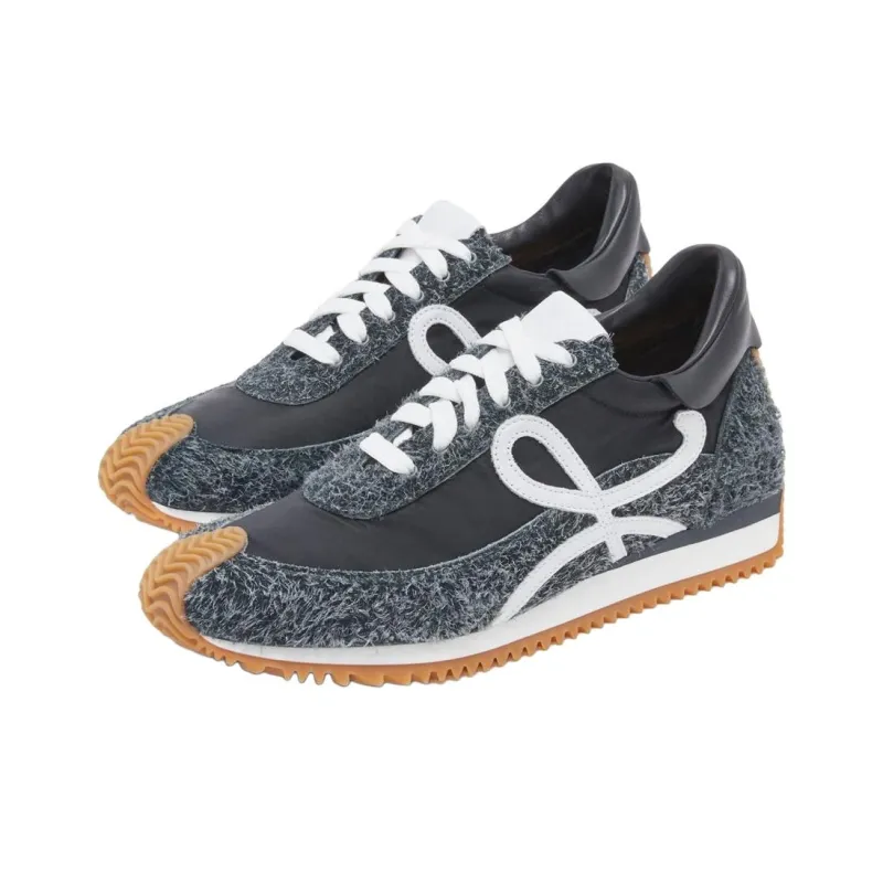 LOEWE Flow Runner Low Top Casual Shoes Men's Charcoal Gray-2