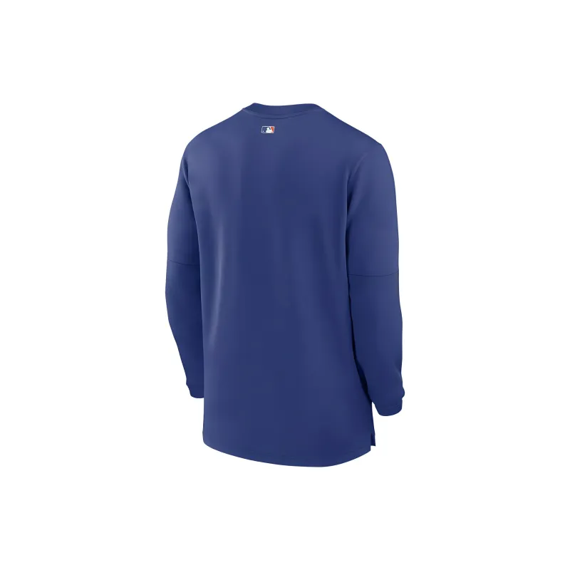 Nike New York Mets Authentic Collection Game Time Men's Nike Dri FIT Mlb 1/2 Zip Long Sleeve Top-1