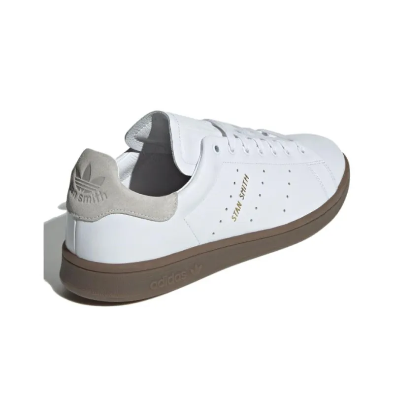 417 SLOBE x Adidas Originals STAN SMITH Durable Breathable Low Top Skateboard Shoes Men's White-3