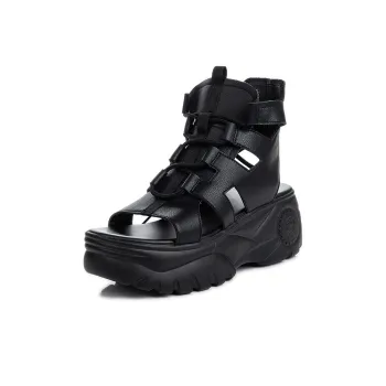 Egger Bird Roman Sandals 7.5cm Women's Black
