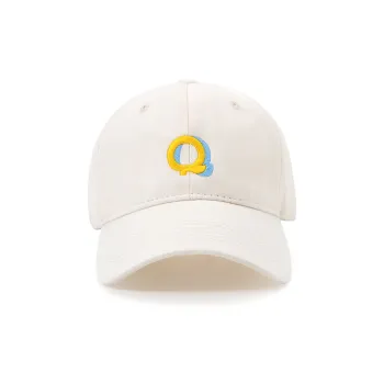CHRONIC Cotton Baseball Cap Letter Q Unisex