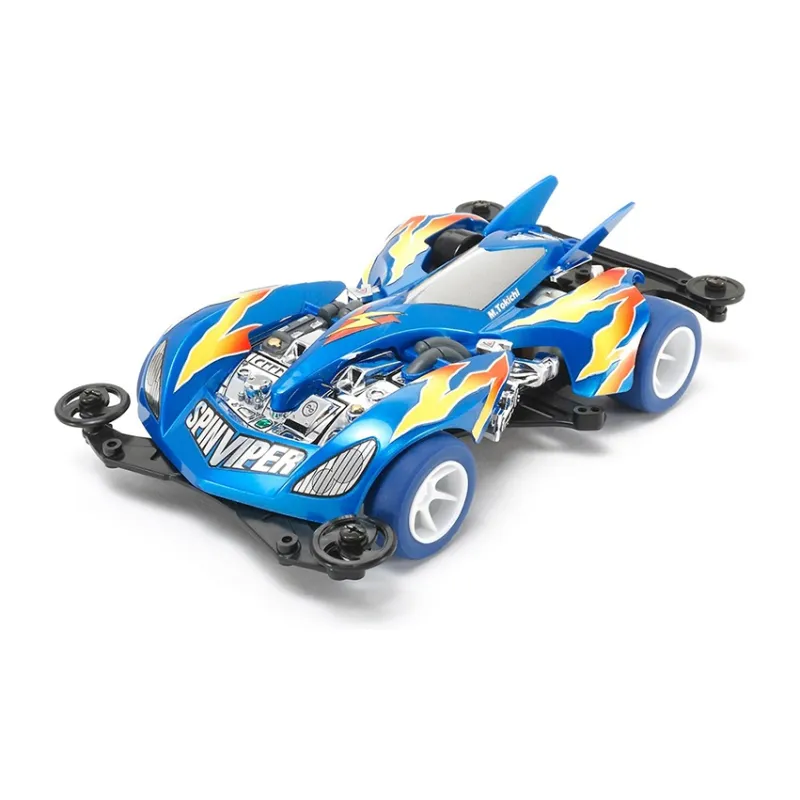 Tamiya 1/32 Mini 4WD Spin Viper Pearl Blue Special Edition VS Chassis Model Kits-1