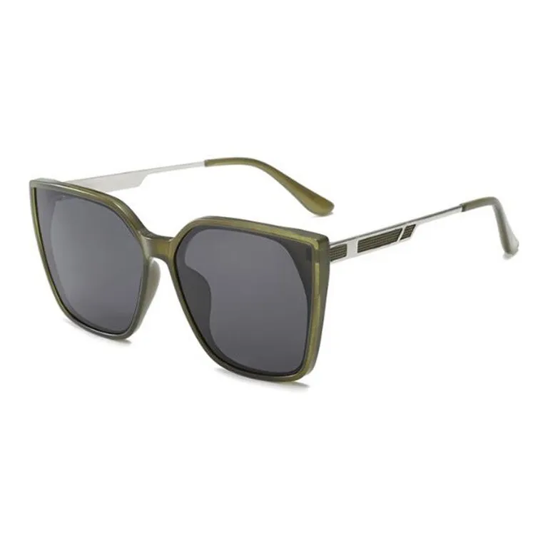 Ancient TR/Memory Plastic Square Sunglasses Women's-2