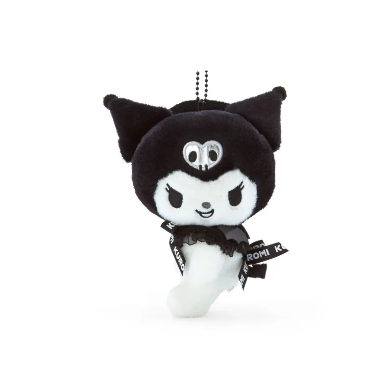 Sanrio Kuromi Cool Black Sky Collection Dolls Plush Pendant 15cm High-2