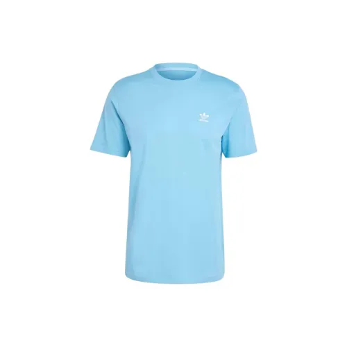 Adidas T-Shirts Men Light Blue