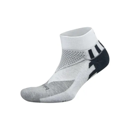 BALEGA Ankle Socks Unisex 1 Pack White Gray