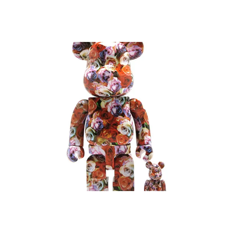 BE@RBRICK 400%100% Mika Ninagawa Rose Real Rose Trendy Figures 7cm/28cm-4