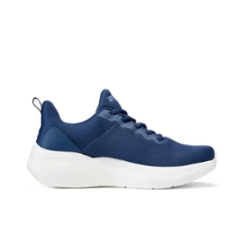Skechers Shock Absorbers Slip Resistant Breathable Low Top Running Shoes Men's Blue-1