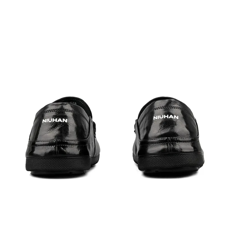 New Korea Beanie Shoes Men's Black-6