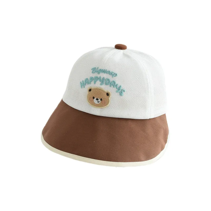 BIG WASP Cotton Sun Protection Hats Kids'-2